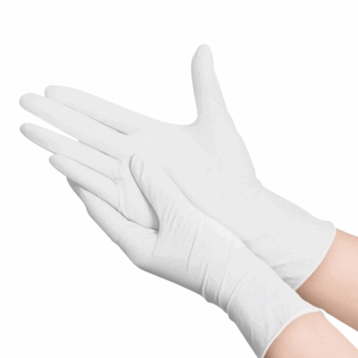 Imtex ECO Nitrilhandske - Vit Large